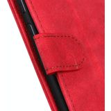 For Nokia 7.3 Antelope Texture Magnetic Buckle Horizontal Flip PU Leather Case with Card Slots & Wallet & Holder(Red)