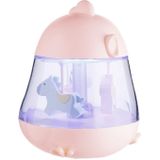 F10 Carousel Music Atmosphere Night Light Sleep Table Lamp(Pink)