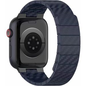 Voor Apple Watch Ultra 49 mm horlogeband met magnetische lus van koolstofvezel