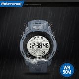 SYNOKE 9811 Luminous Large Screen Outdoor Running Student Watch