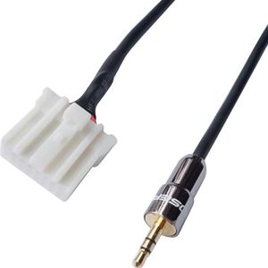 Car 3.5mm Male AUX Audio Cable for Mazda 3 6 M3 M6 / Bestune B70