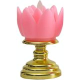 LED elektronische kaars Lotus Lamp Boeddha die lichtsimulatie Swing decoratieve verlichting aanbiedt