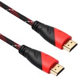 HDMI 19 Pin mannetje naar HDMI 19Pin mannetje kabel  1.3 Versie  Ondersteunt HD TV / Xbox 360 / PS3 etc  Lengte: 10 meter (Rood + Verguld)