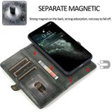 Sterke magnetische afneembare horizontale flip lederen tas met kaartslots & portefeuille voor iPhone 13 mini