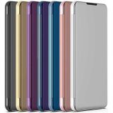 For Samsung Galaxy S30 Plated Mirror Horizontal Flip Leather Case with Holder(Purple Blue)