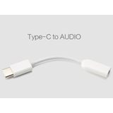 Original Xiaomi USB-C / Type-C to Audio Converter Adapter Cable  Cable Length: 9 cm  For Galaxy  Huawei  Xiaomi  LG  HTC and Other Smart Phones