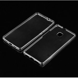 For Huawei  P9 Lite 0.75mm Double-sided Ultra-thin Transparent TPU Protective Case(Transparent)