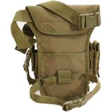 Swat Waist Pack Outdoor Sport Ride Leg Bag Waterproof Drop Pouch Bag(Khaki)