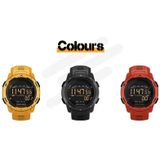 NORTH EDGE Mars Men Luminous Digital Waterproof Smart Sports Watch  Support Alarm Clock & Countdown & Sports Mode(Yellow)