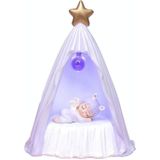 B82880 Room Decoration Atmosphere Night Light Bedside Lamp Ornaments  Colour: Small Pink Sitting Bear