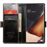 Voor Samsung Galaxy Note20 Ultra CaseMe 003 Crazy Horse-textuur lederen telefoonhoes