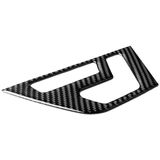 2 PCS Car Carbon Fiber Seat Adjustment Panel Decorative Sticker for Mercedes-Benz W204 2007-2013