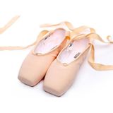 Ballet Lace Pointe Schoenen Professionele Platte Dansschoenen  Maat: 35 (Canvas)