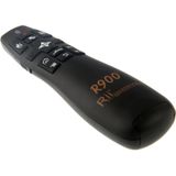 2.4G Wireless Presenter Laser Pointer Fly Mouse Rii Professional Air Mouse R900 for HTPC / Android TV BOX / PS3 / XBOX360 / Tablet PC (K14 R900)(Black)