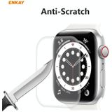 For Apple Watch Series 6/5/4/SE 44mm ENKAY Hat-Prince 3D Full Screen PET Curved Hot Bending HD Screen Protector Film(Transparent)