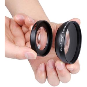 52mm 2 In 1 0.45x Wide-Angle + Macro Camera Lens