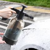 Car Washing Foam Spray Pot Home Handheld Gas Pressure Sprayer(2L+Spray Head x 2)