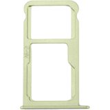 For Huawei P10 SIM Card Tray & SIM / Micro SD Card Tray(Green)