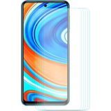 For Xiaomi Redmi Note 9/Note 9 Pro 5 PCS ENKAY Hat-prince 0.26mm 9H 2.5D Curved Edge Tempered Glass Film