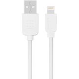 HAWEEL 3m High Speed 8 Pin to USB Sync and Charging Cable  For iPhone 11 / iPhone XR / iPhone XS MAX / iPhone X & XS / iPhone 8 & 8 Plus / iPhone 7 & 7 Plus / iPhone 6 & 6s & 6 Plus & 6s Plus / iPad(White)