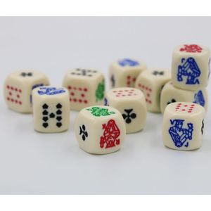 hoeveelheid verkoop geleidelijk Diversiteit Poker dobbelstenen - speelgoed online kopen | De laagste prijs! | beslist.nl