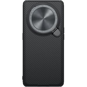 Voor OPPO Find X6 Pro NILLKIN Black Mirror Prop CD Texture Mirror Phone Case
