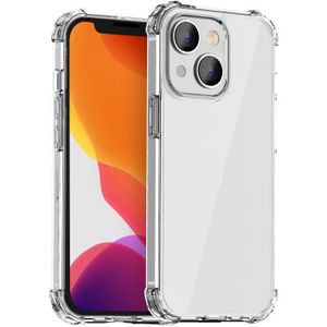 Ipaky Crystal Clear Series Transparante Shockproof TPU + PC-beschermhoes voor iPhone 13