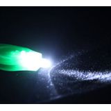 Mini LED Flashlight  White Light  Keychain Function  On/Off Switch & Pressure Switch(Green)