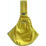 Pet Outing Carrier Bag Cotton Messenger Shoulder Bag  Colour: Yellow