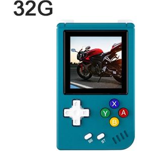 ANBERNIC RG Nano 1 54-inch IPS Linux-systeem Klassieke Pocket Retro Game Console 32G 3000 Games (Blauw)