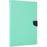 GOOSPERY FANCY DIARY Horizontal Flip PU Leather Case with Holder & Card Slots & Wallet For iPad Air (2020)(Mint Green)