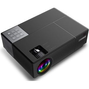 Cheerlux CL770 4000 Lumens 1920 x 1080P Full HD Smart Projector  Support HDMI x 2 / USB x 2 / VGA / AV (Black)