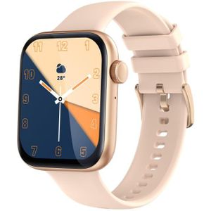 P59 2 01 inch kleurenscherm smartwatch  ondersteuning voor hartslagmeting / bloeddrukbewaking / bloedzuurstofbewaking (roségoud)