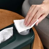 Humidifying Tissue Box Creative Wet And Dry Tissue Box  Colour: Dark Green Gold Bottom