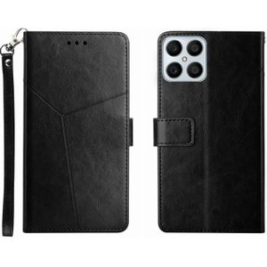 Voor Honor X8 Y Stitching Horizontal Flip Leather Phone Case