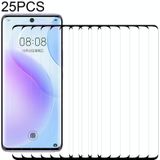 For Huawei nova 8 25 PCS 3D Curved Edge Full Screen Tempered Glass Film