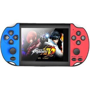 X7S Dual Joystick Game Console 3 5-inch HD grootscherm handheld Game Console (rood en blauw)