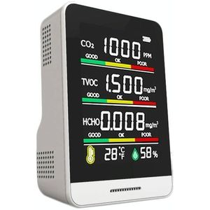 AK3 Portable CO2 Air Quality Formaldehyde Carbon Dioxide Detector