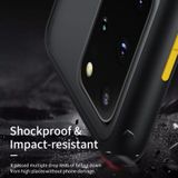 For Galaxy S20+ ROCK Guard Pro Series Shockproof TPU + PC Protective Case(Dark Green + Orange)