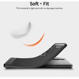 For?Xiaomi Mi 10S MOFI Gentleness Series Brushed Texture Carbon Fiber Soft TPU Case(Grey)