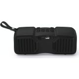 New Rixing NR-9011 Bluetooth 5.0 Portable Outdoor Wireless Bluetooth Speaker(Grey)