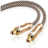 8m EMK OD6.0mm Gold-plated TV Digital Audio Optical Fiber Connecting Cable