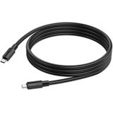 hoco X84 60W USB-C / Type-C naar USB-C / Type-C solide oplaaddatakabel (Lengte): 1m