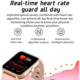 L21 1.69 inch TFT-scherm Smart Watch  ondersteuning Bloeddruk Monitoring / Slaapbewaking (ROSE GOUD)