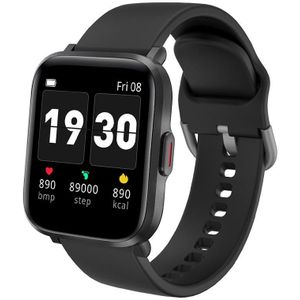 CS201C 1.3 inch IPS Color Screen 5ATM Waterproof Sport Smart Watch  Support Sleep Monitoring / Heart Rate Monitoring / Sport Mode / Call Reminder(Black)