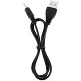 USB Male to DC 2.5 x 0.7mm Power Cable  Length: 0.6m(Black)