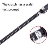 TUOBEIS TBS-006 Trekking Pole Ultra-Light Folding Trekking Mountain Climbing Crutch(Black Long Model)