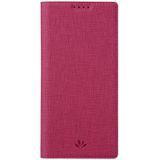 Voor Xiaomi MI 11 Lite Vili DMX Serie Schokbestendig TPU + PU Lederen Magnetische Attractie Horizontale Flip Case met kaartsleuf & houder (Rose Red)