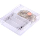 5m IP65 Waterproof Pink Light Silver Wire String Light  50 LEDs SMD 0603 3 x AA Batteries Box Fairy Lamp Decorative Light  DC 5V