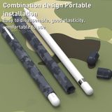 Voor Apple Pencil 2 LOVE MEI Camouflage siliconen beschermhoes voor pennen